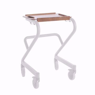 Tablett für Wohnraumrollator