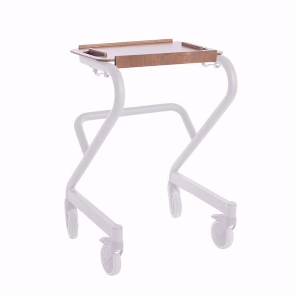 Tablett für Wohnraumrollator